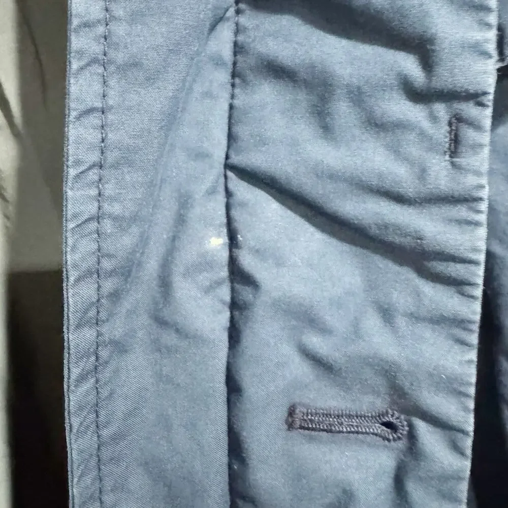 Nike Nikelab X Made In Italy Thunder Blue Long Jacket Coat AO0854-471 Men‎ Small